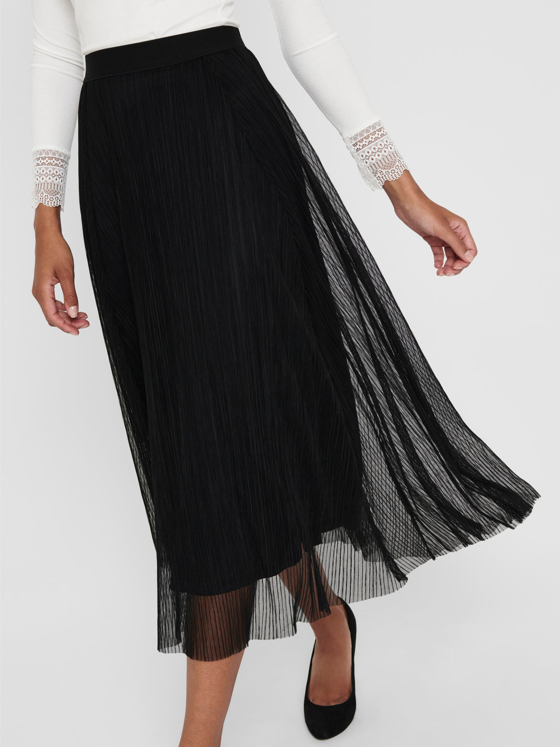 ONLLAVINA Skirt - Sort